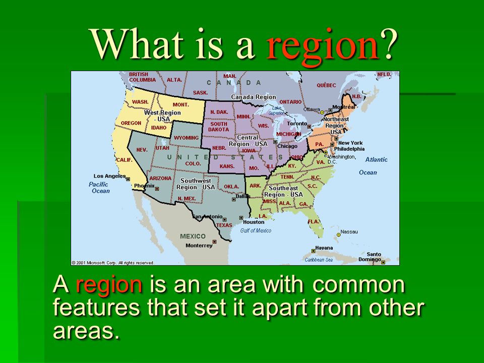 What is a region online